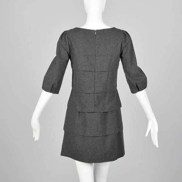 【関税&送料込】Miu Miu Grey Velour Mini Dress 33878279~grey_1734603535558_2.jpg