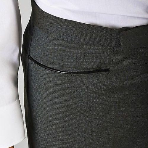 30x32 Mens NOS VTG 60s Mod Green Bronze Sharkskin Leather