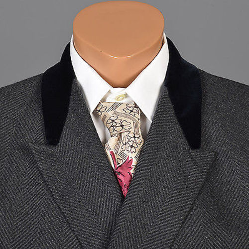 wool coat velvet collar