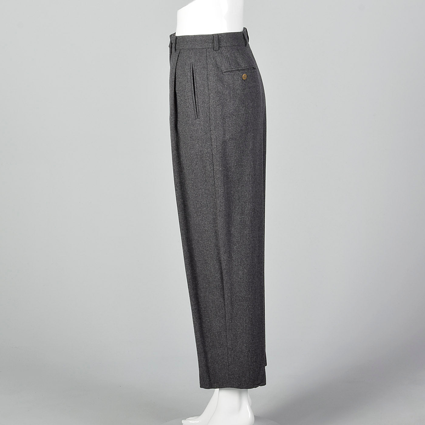 1990s Giorgio Armani Soft Wool Blend Pants