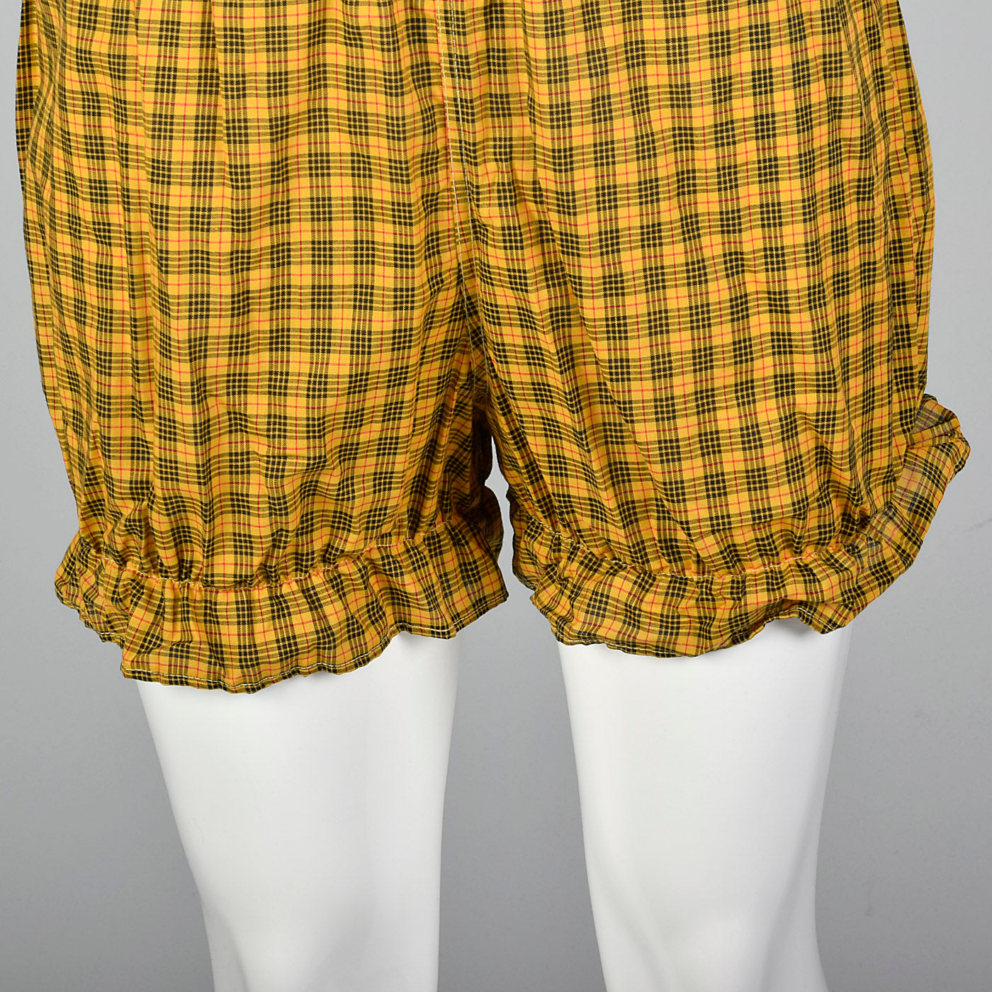 1960s Plaid Bloomers