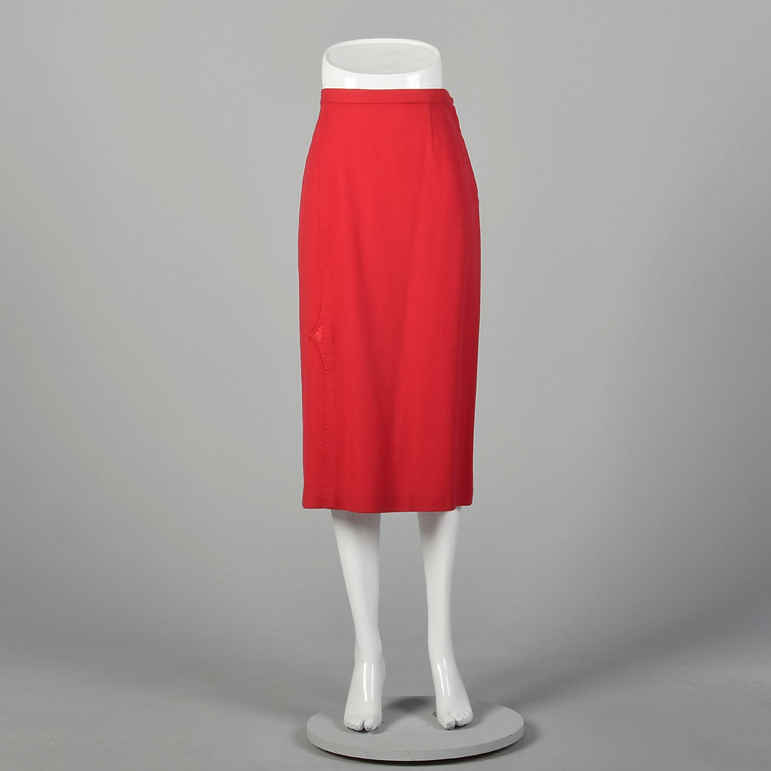 Medium 1950s Raspberry Pink Pencil Skirt