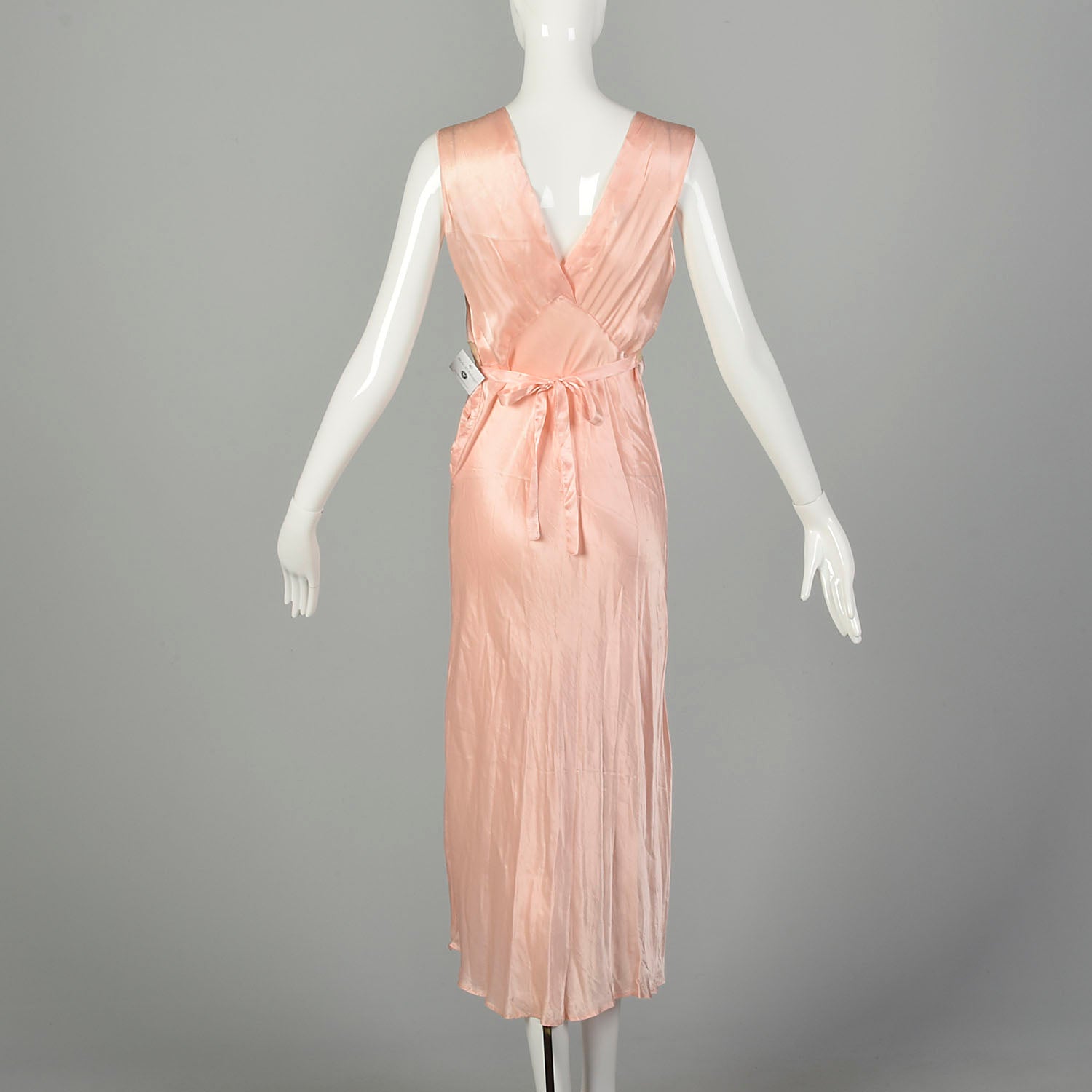Small 1930s Pink Nightgown Vintage Lingerie Old Hollywood Glamour