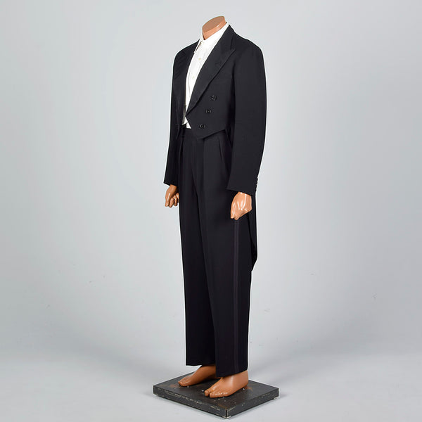 1950s Men's Bespoke Savile Row Tuxedo – Style & Salvage