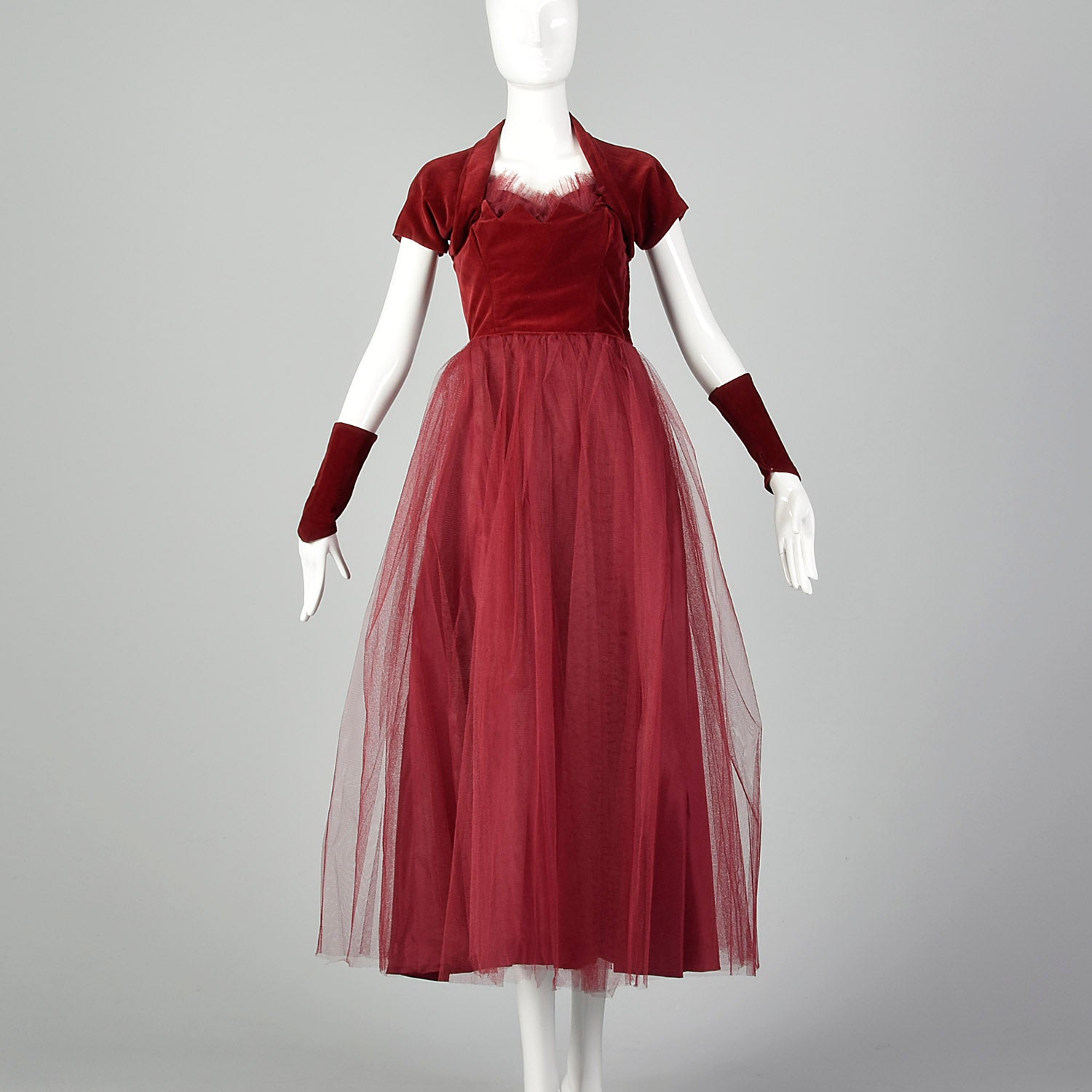 XXS 1940s Prom Dress