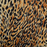 1970s Animal Print Zip Front Robe