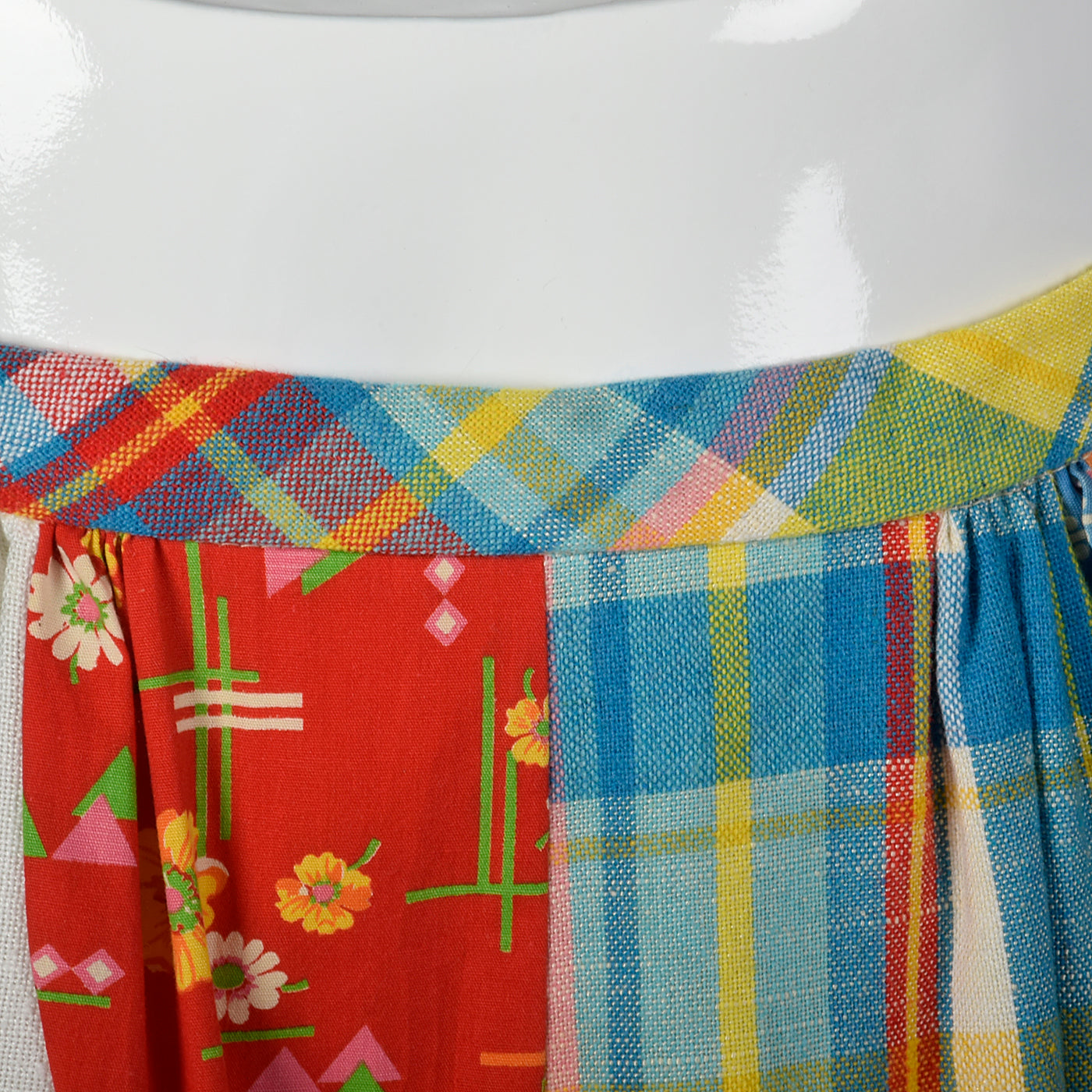 1970s Quilted Maxi Skirt