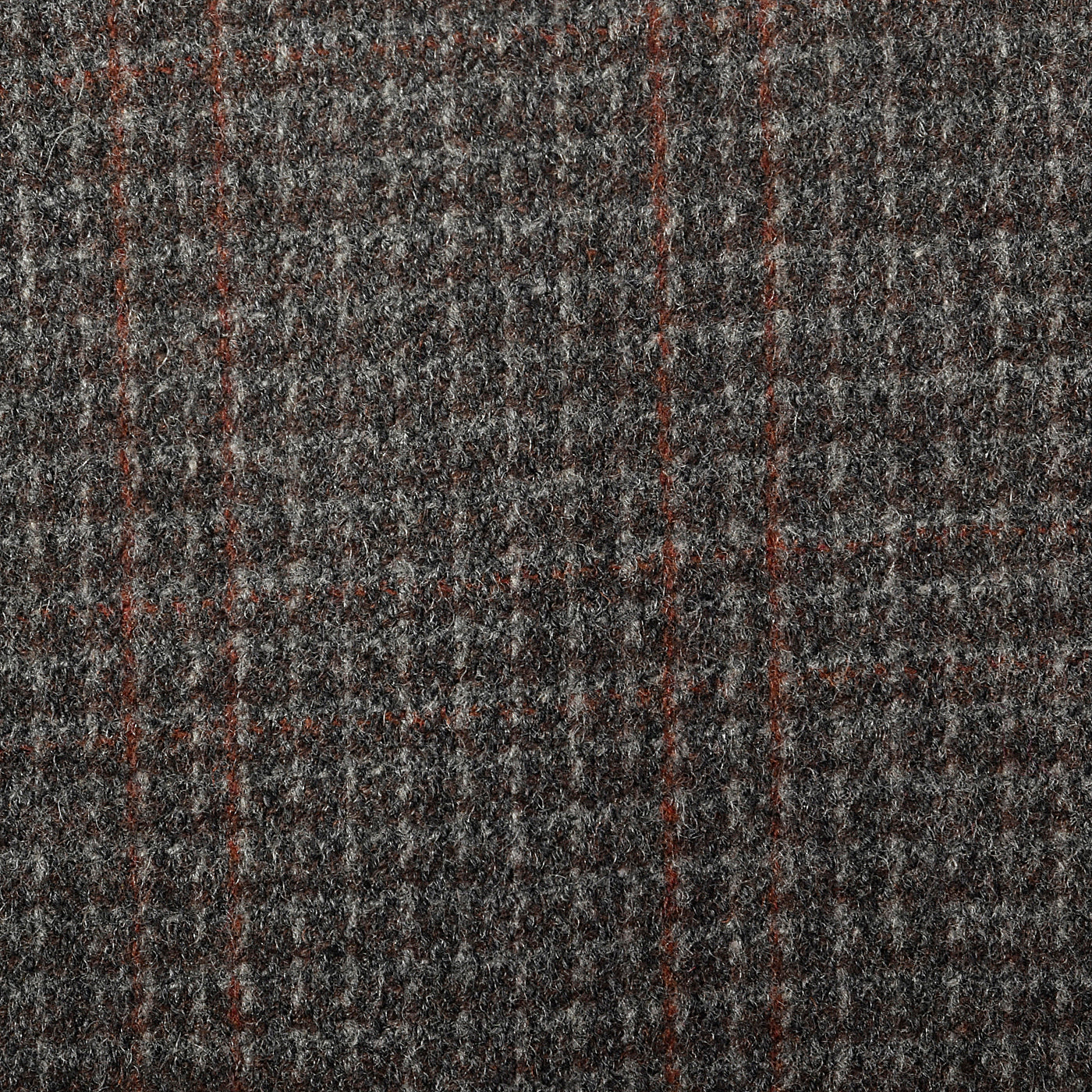 1950s St Clement Wool Coat Brown Plaid