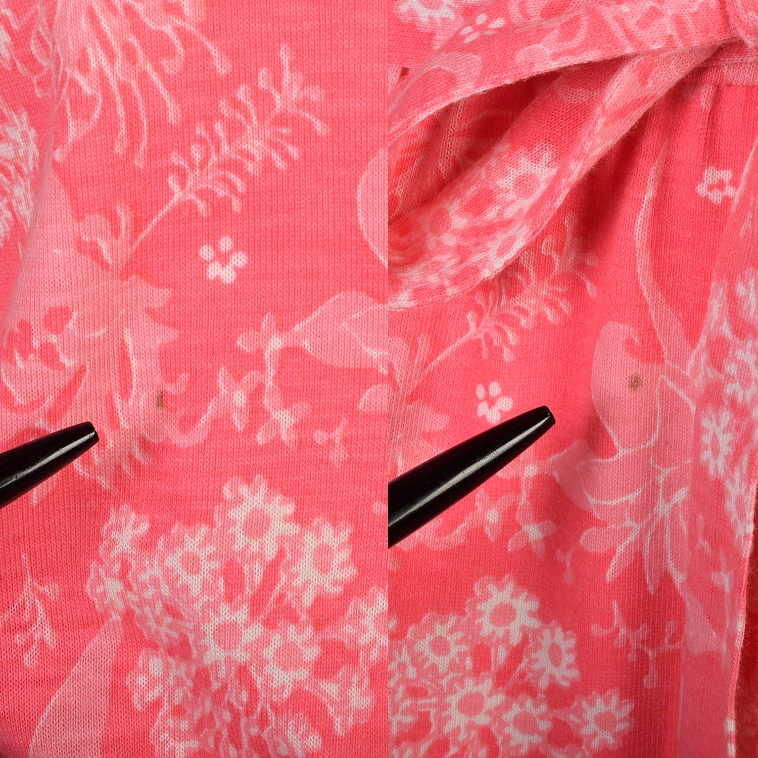 Small 1970s Liza by Lilly Pulitzer Dress Hot Pink Print Barbie Shirtwaist Dress