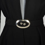 XS 1940s Dress and Jacket Set Belted Black Suit Set