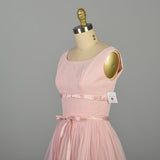 XXS 1950s Fit and Flare Dress Pink Sleeveless Barbie Party Dress