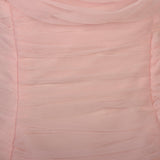 XXS 1950s Pink Party Dress Ruched Barbie Strapless