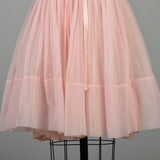 XXS 1950s Fit and Flare Dress Pink Sleeveless Barbie Party Dress