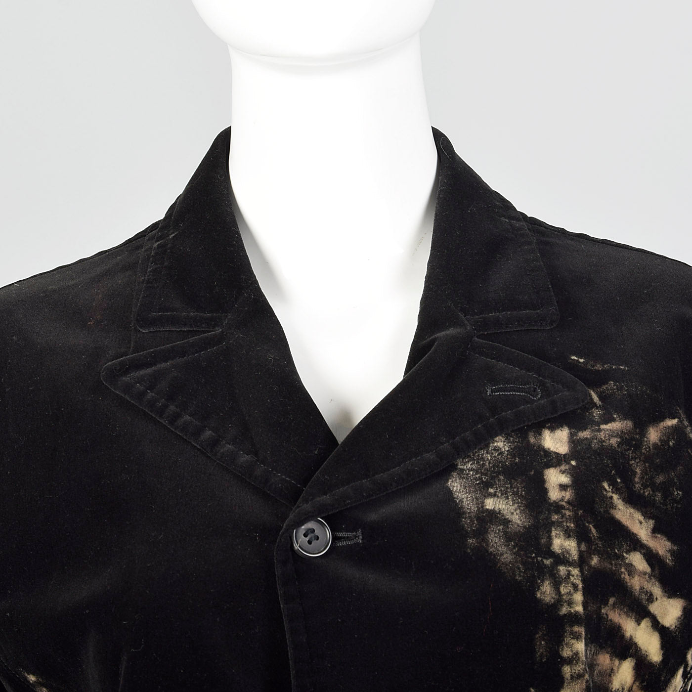 Fall 2006 Yohji Yamamoto Black Velvet Jacket