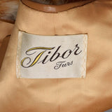 1970s Red Fox Fur Vest with Leather Trim
