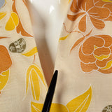 1970s Alfred Shaheen Tie Waist Maxi Dress