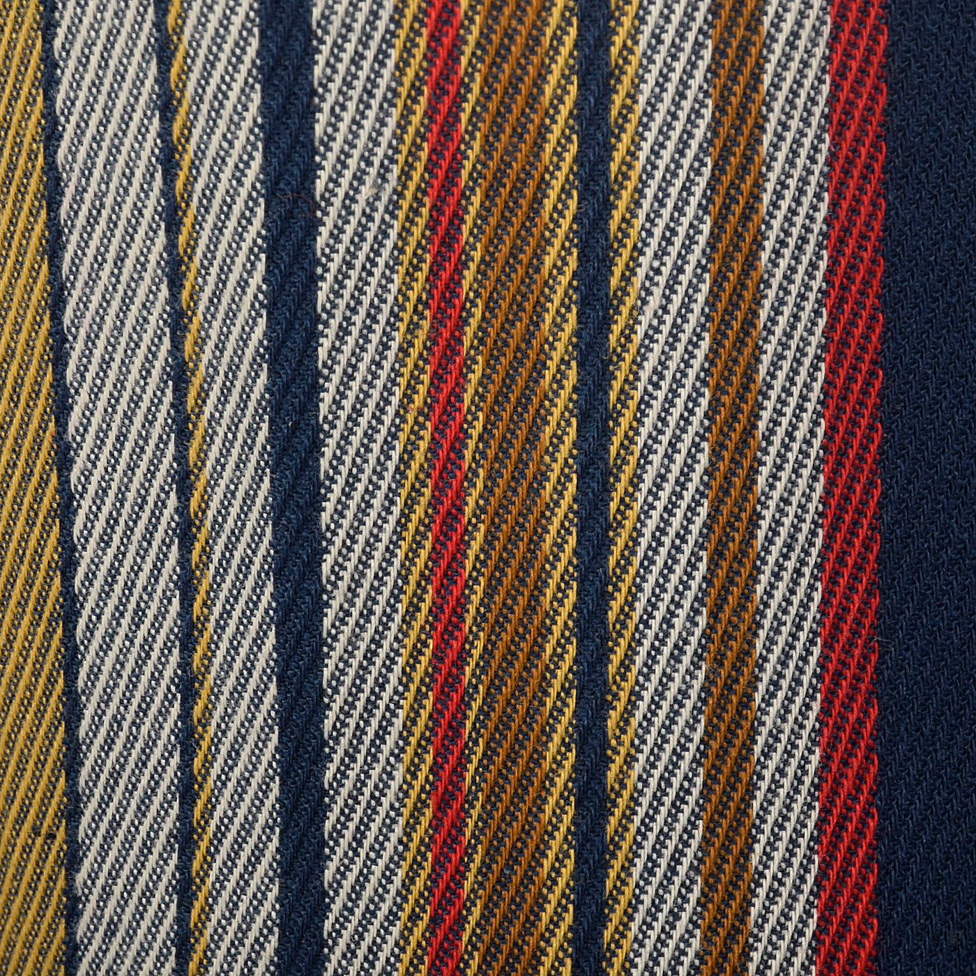 1970s Mens Flat Front Stripe Pants