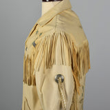 Jos Binne One of a Kind Hand Painted Deerskin Leather Jacket