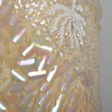 1960s Cream Sequined Sweater Vest