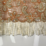 1960s Sequined and Beaded Lace Poncho