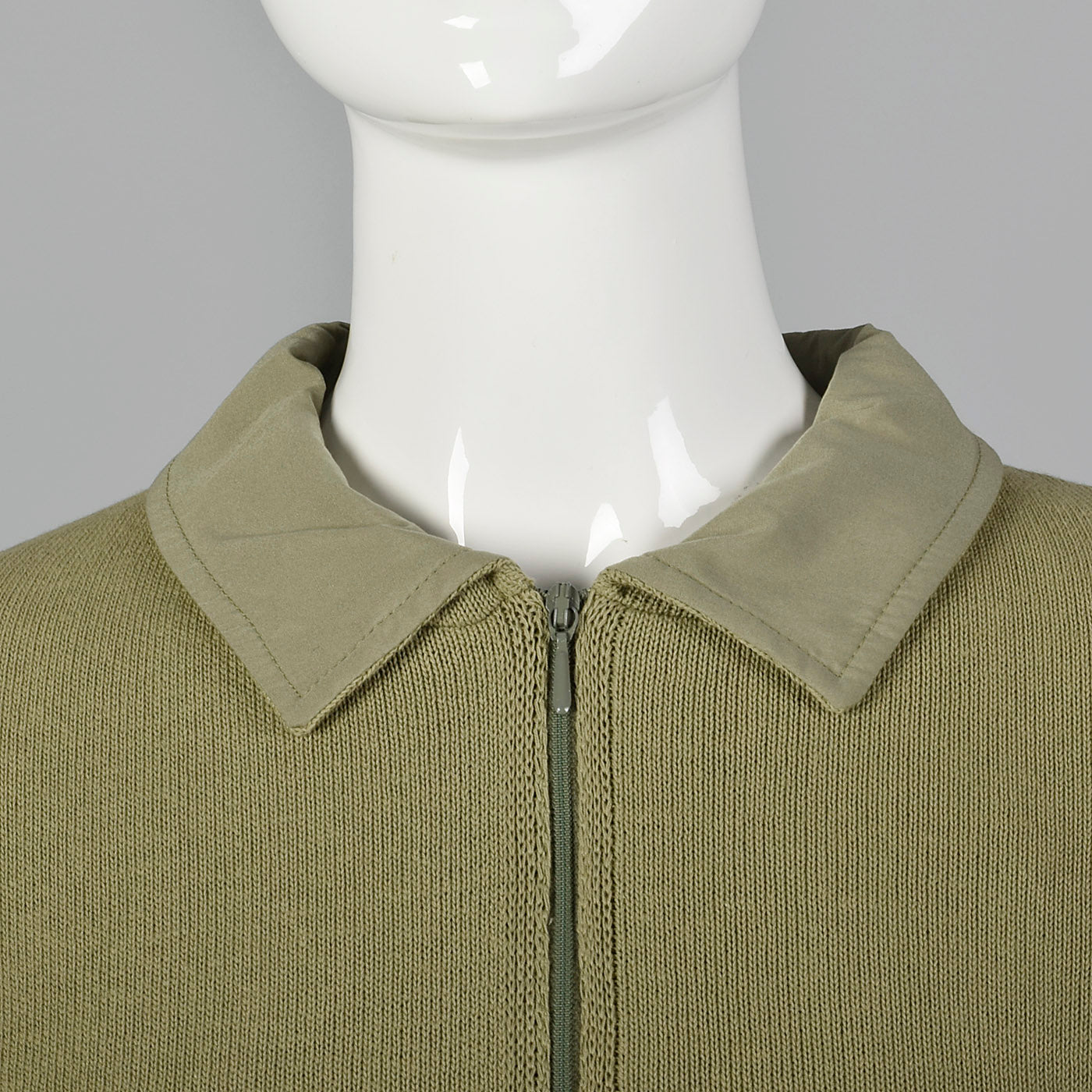 2000s Miu Miu Green Knit Jacket