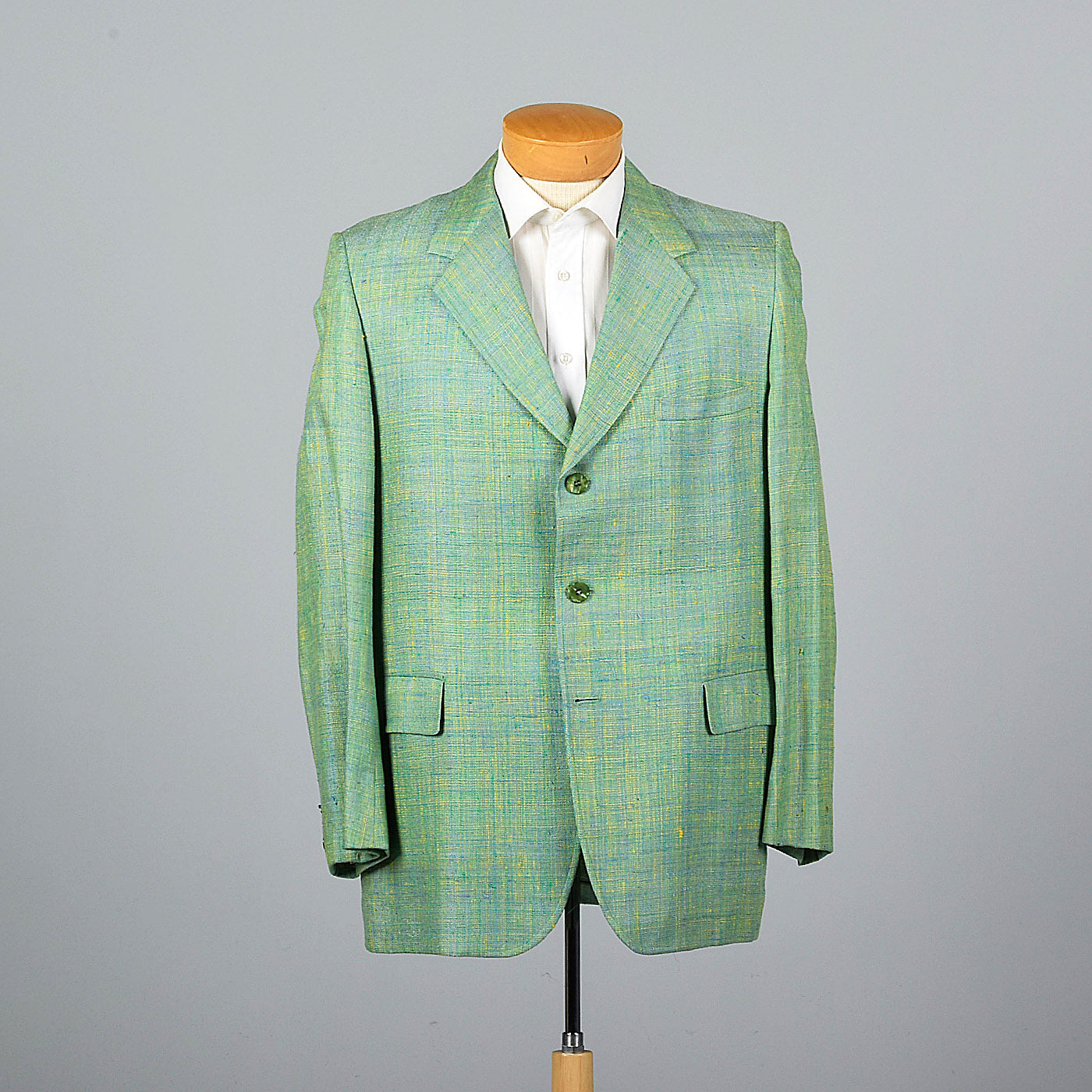 1960s Green Silk Jacket