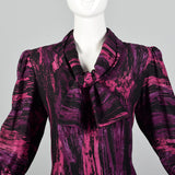 1980s Pauline Trigere Drop Waist Dress