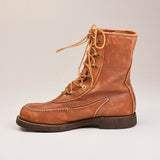 1960s Mens Deadstock Brown Work Boots