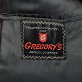 1950s Mens Atomic Fleck Jacket in Brown