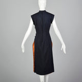 XS-Small Black Cheongsam Dress