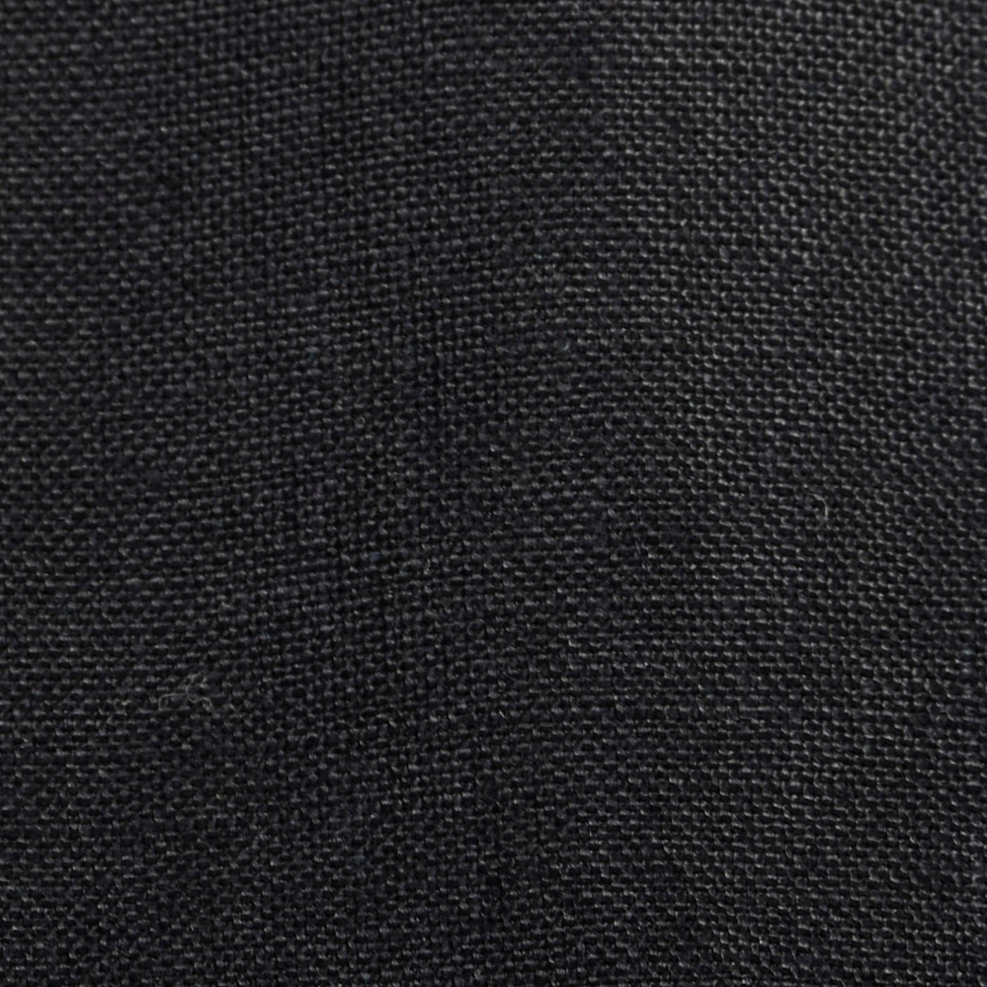 1980s Yves Saint Laurent Rive Gauche Black Linen Pencil Skirt