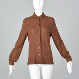Medium Missoni 1970s Brown Wool Separates Set
