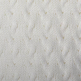 1980s Deadstock White Cable Knit Sweater