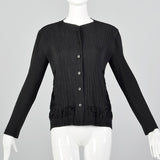Medium Issey Miyake 1990s Pleated Cardigan