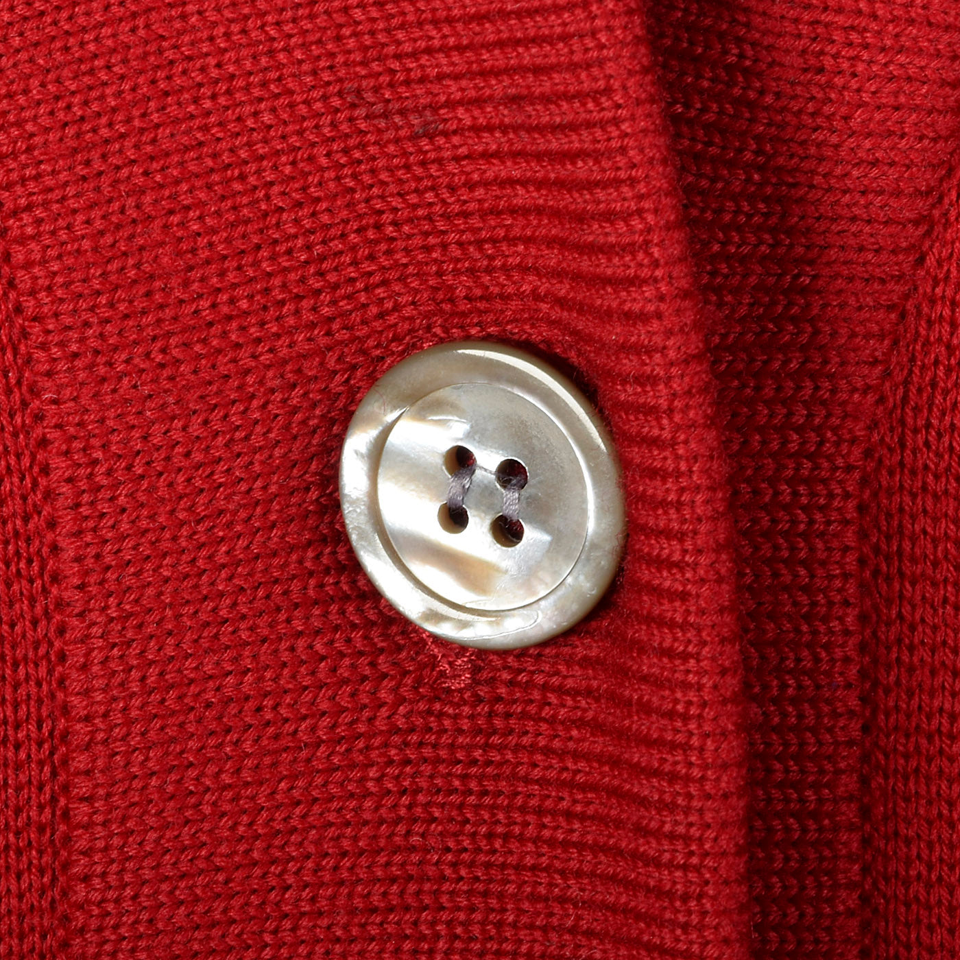 1980s Oversized Red Knit Cardigan