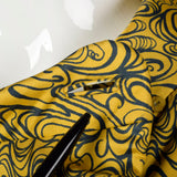 1960s Psychedelic Print Coat Dress