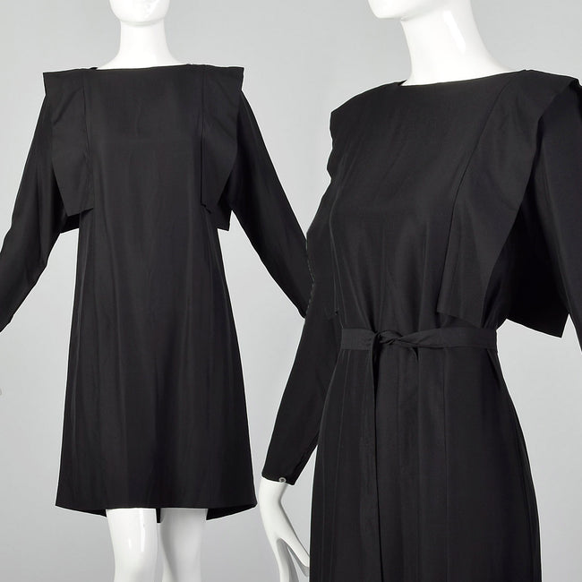 XS Pierre Cardin 1980s Avant Garde Dress