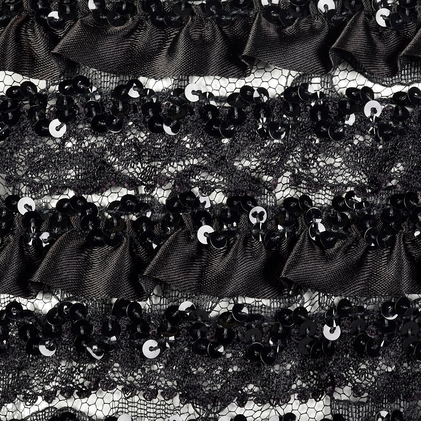 1970s Saks Fifth Avenue Black Lace Jacket