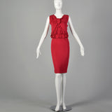 XS-Small Giambattista Valli Magenta Knit Dress