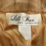 1970s Lilli Ann Faux Fur Coat