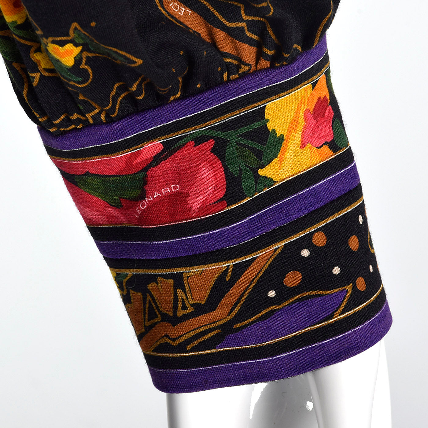 1970s Leonard Paris Loose Winter Wool Dress