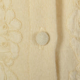 1950s Cashmere Sweater with Lace Inserts
