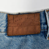 1990s Mom Jeans Medium Wash with Tapered Leg