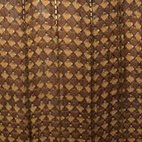 Medium 1970s Judith Ann Creations Brown Silk Beaded Dress