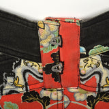 Medium Roberto Cavalli Skirt Corset Lace Denim Low Rise Jeans