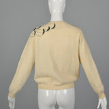 1950s Beaded Cashmere Cardigan