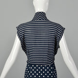 Large Lanvin 1970s Summer Day Dress