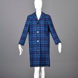1950s Pendleton Tartan Plaid Coat