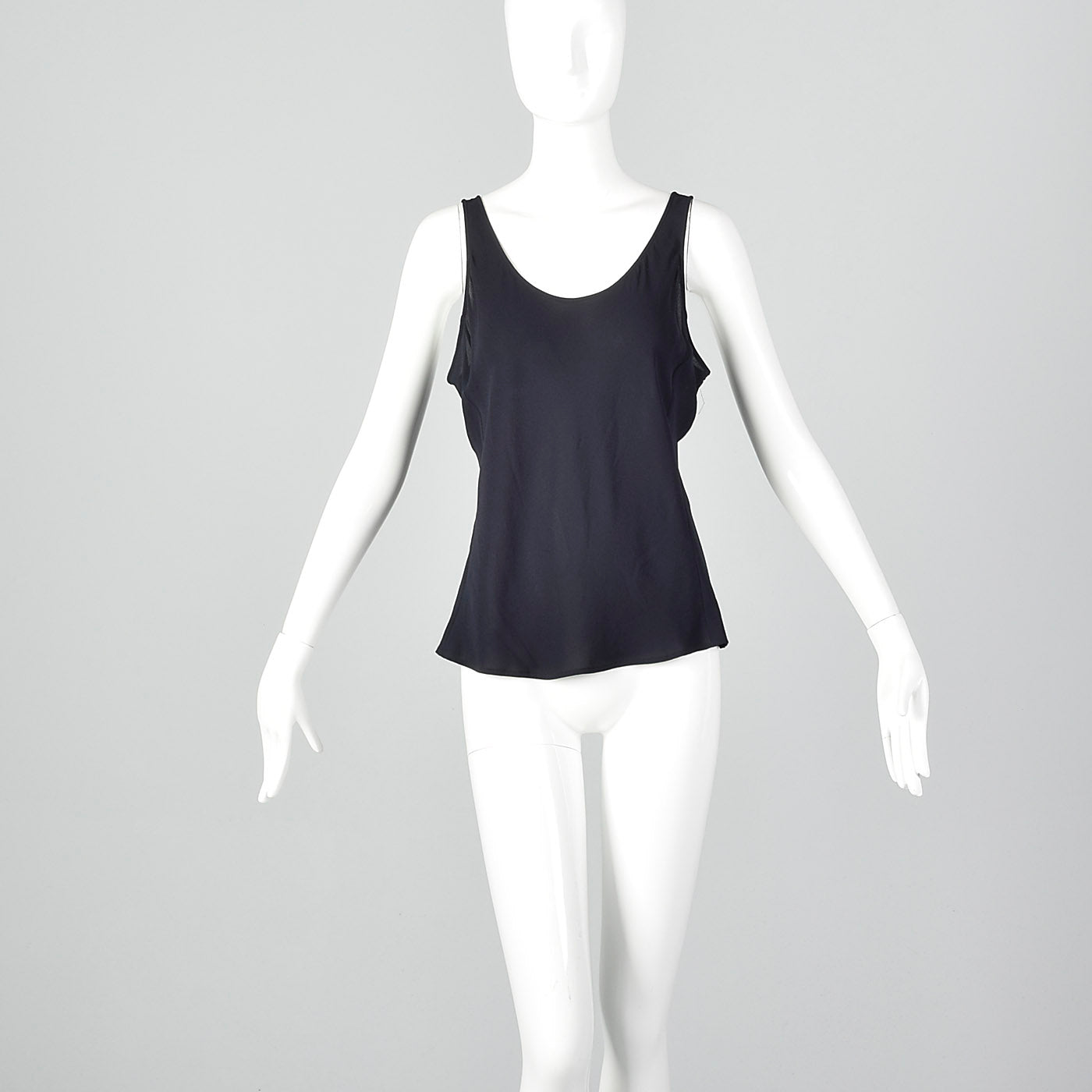 1990s Armani Sheer Navy Tank