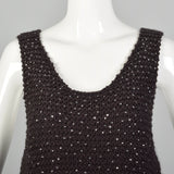 XS Fendi Brown Sweater Vest